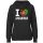Damen Hoodie - I LOVE AFGHANISTAN