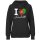 Damen Hoodie - I LOVE AFGHANISTAN