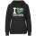 Damen Hoodie - I LOVE SÜDAFRIKA