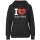 Damen Hoodie - I LOVE MAROKKO