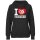 Damen Hoodie - I LOVE TUNESIEN