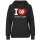 Damen Hoodie - I LOVE TUNESIEN