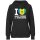 Damen Hoodie - I LOVE SAINT VINCENT