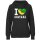 Damen Hoodie - I LOVE FRANZÖSISCH GUAYANA