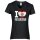 Damen T-Shirt - I LOVE FRANZÖSISCH POLYNESIEN