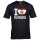 Herren T-Shirt - I LOVE FRANZÖSISCH POLYNESIEN