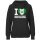 Damen Hoodie - I LOVE NORFOLKINSEL
