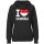 Damen Hoodie - I LOVE INDONESIEN
