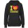 Damen Hoodie - I LOVE KIRGISTAN