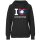 Damen Hoodie - I LOVE LAOS