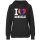 Damen Hoodie - I LOVE MONGOLEI