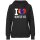 Damen Hoodie - I LOVE MONGOLEI