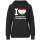 Damen Hoodie - I LOVE TADSCHIKISTAN