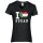 Damen T-Shirt - I LOVE SUDAN