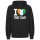 Herren Hoodie - I LOVE ELFENBEINKÜSTE