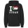 Herren Hoodie - I LOVE SUDAN