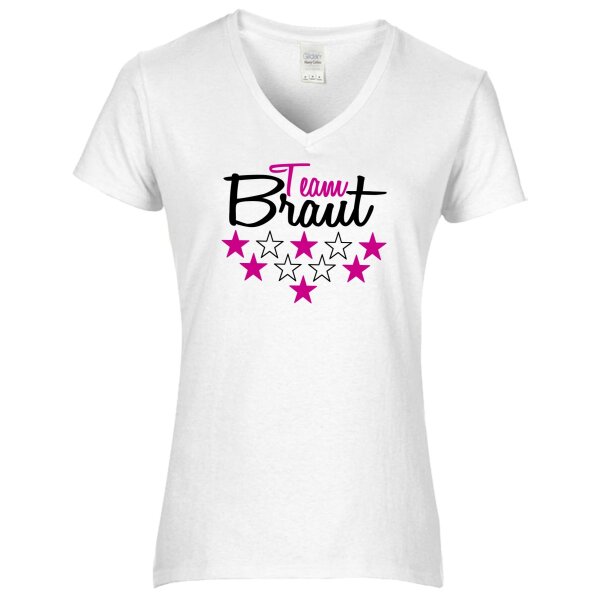 TEAM BRAUT / weiß -
