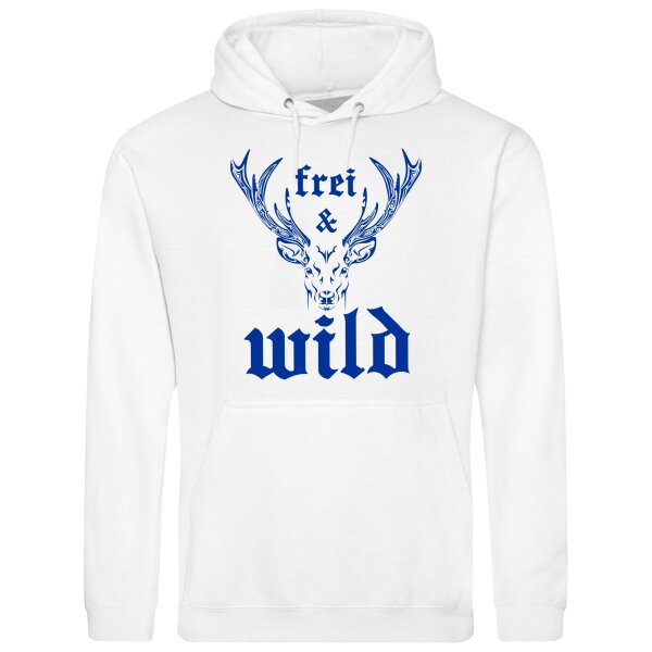 weiß / blau
