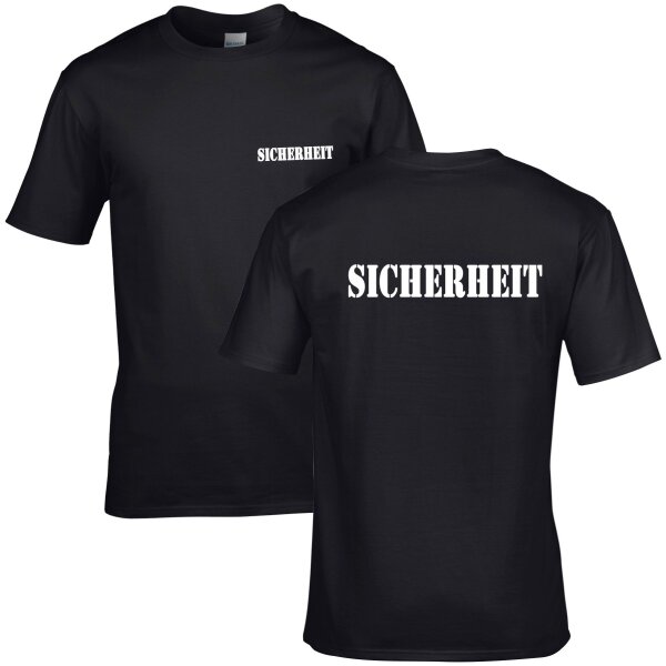 SICHERHEIT - schwarz