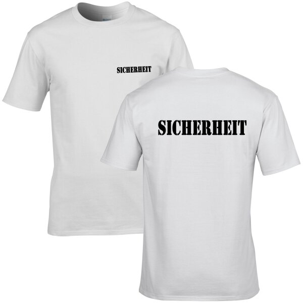 SICHERHEIT - weiß