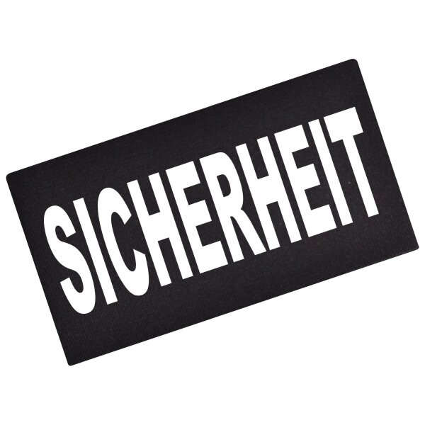 SICHERHEIT / schwarz - No.2