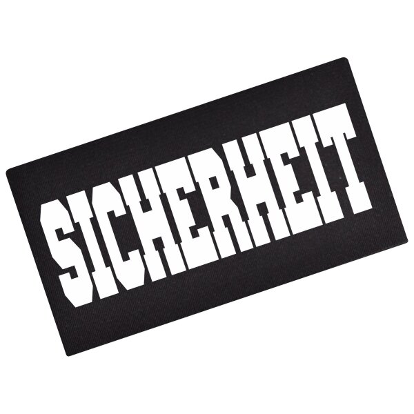 SICHERHEIT / schwarz - No.3