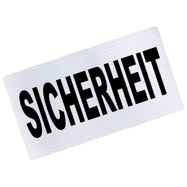 SICHERHEIT / weiß - No.2