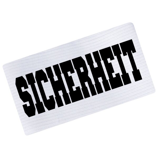 SICHERHEIT / weiß - No.3