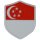 Aufnäher SINGAPUR Wappen