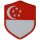 Aufnäher SINGAPUR Wappen