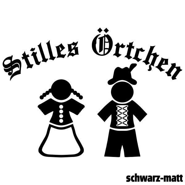 schwarz matt