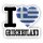 Aufkleber - I LOVE GRIECHENLAND / GREECE