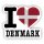 Aufkleber - I LOVE DÄNEMARK