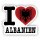 Aufkleber - I LOVE ALBANIEN / ALBANIA / SHQIPËRISË