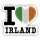 Aufkleber - I LOVE IRLAND