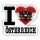 Aufkleber - I LOVE ÖSTERREICH mit Bundesadler
