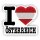 Aufkleber - I LOVE ÖSTERREICH