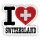 Aufkleber - I LOVE SCHWEIZ