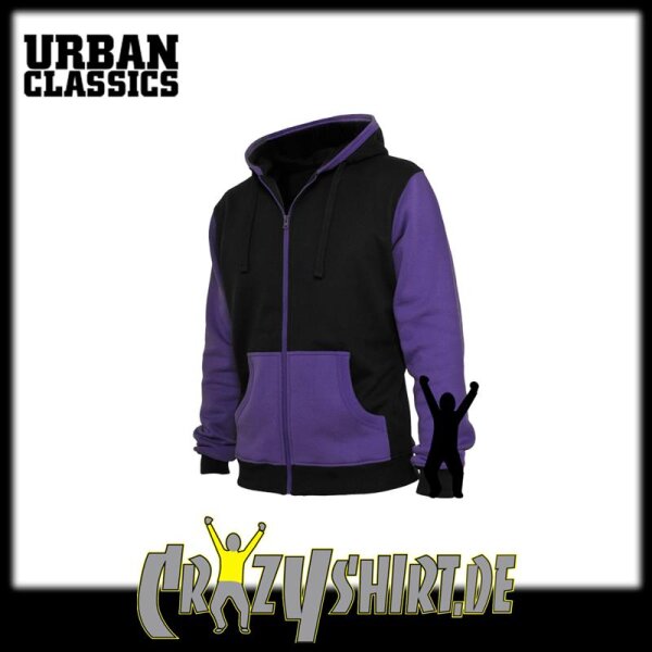 black / purple