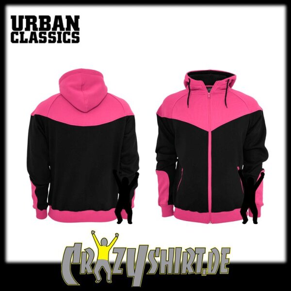 black / fuchsia