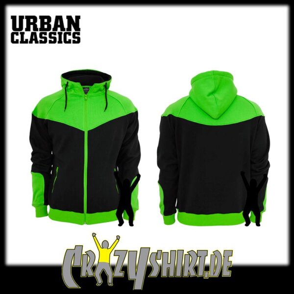 black / limegreen