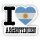 Aufkleber - I LOVE ARGENTINIEN